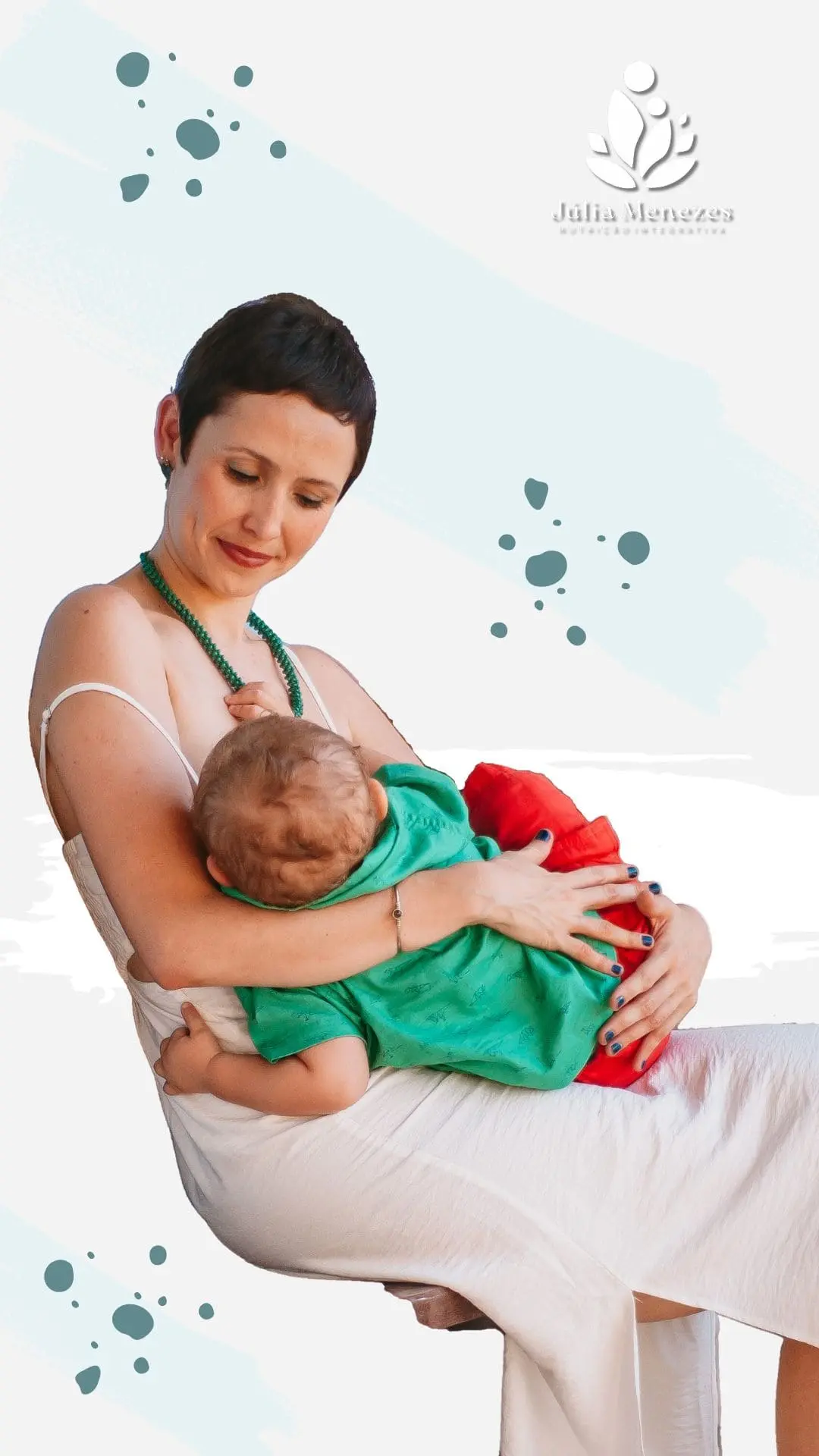 Nutricionista Júlia Menezes | Nutrição Comportamental e Integrativa | Julia Menezes amamentando Otto Júlia-Menezes-amamentando-Otto