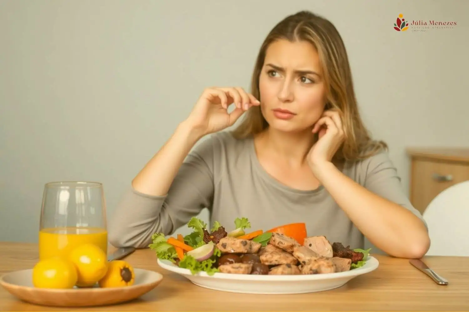 comer só proteína e salada emagrece