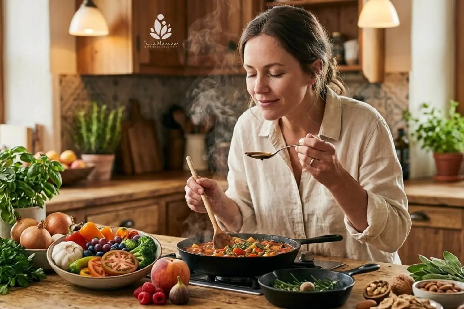 Blog Julia Menezes - Os cinco sentidos na alimentação